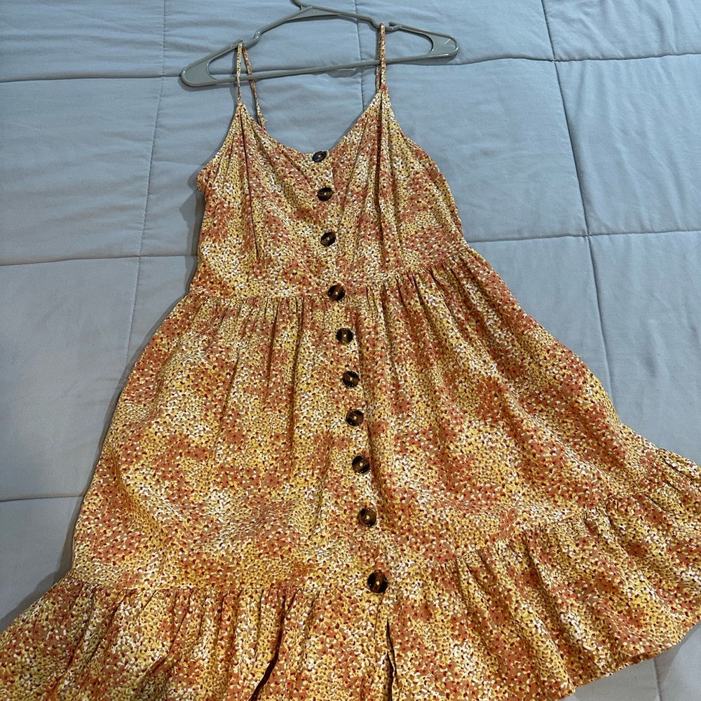 Floral Button-Down Sundress